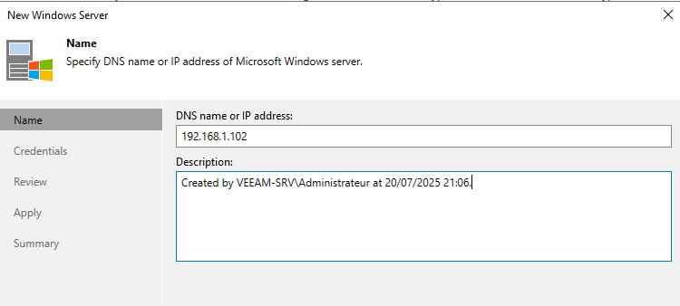 image-18 Tuto : Faire sa première back-up avec Veeam Backup & Replication