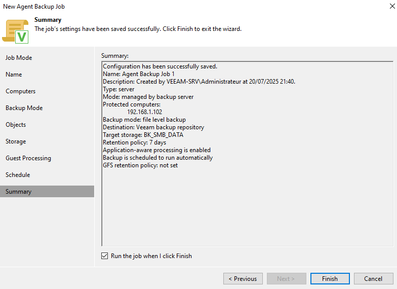 image-29 Tuto : Faire sa première back-up avec Veeam Backup & Replication