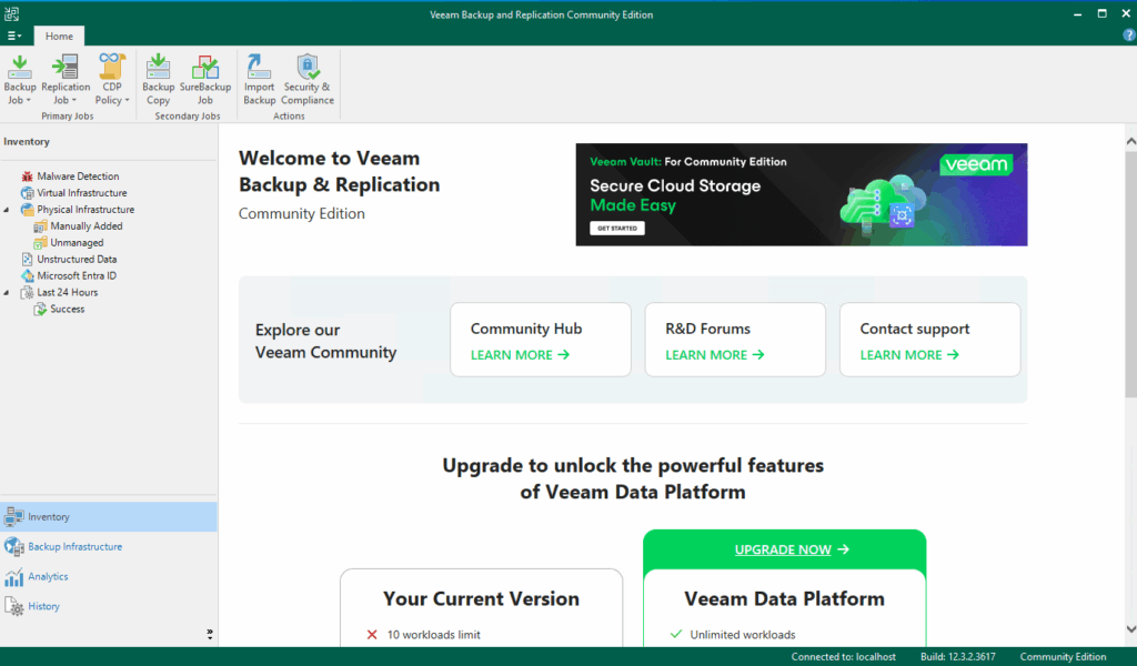 veeam5-1024x600 Tuto : Faire sa première back-up avec Veeam Backup & Replication